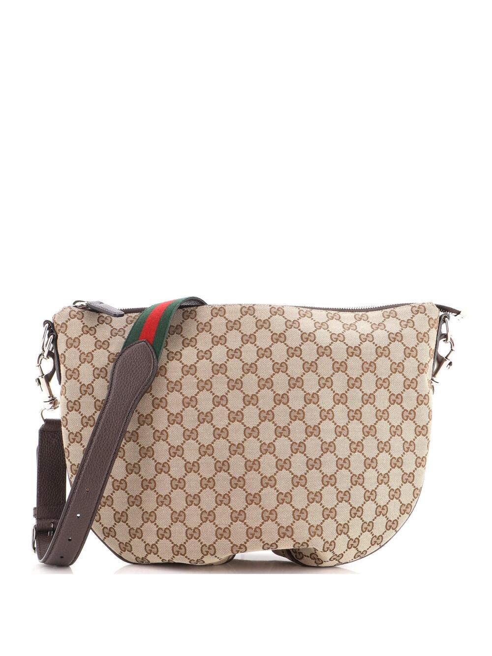 Gucci B Messenger Bag Gg Canvas Medium #340859G17B